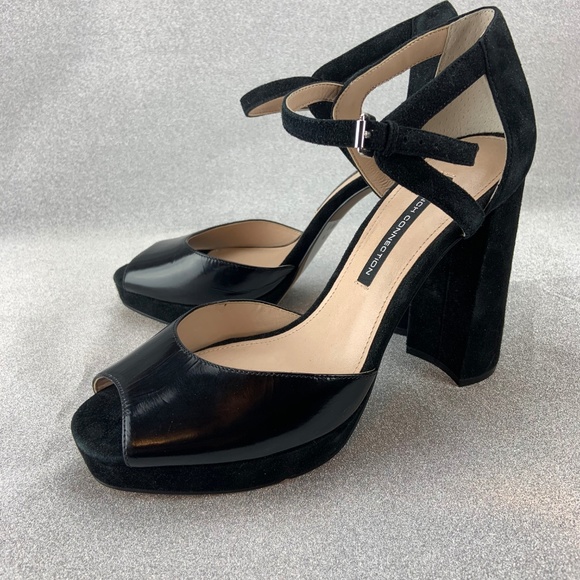 French Connection Dita Women's Size 10M Black Heel - Picture 4 of 5
